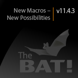 New macro set in The Bat! v11.4.3 New macro set in The Bat! v11.4.3
