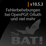 The Bat! Veröffentlicht Neue Version v10.5.3 mit Fehlerkorrekturen