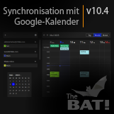 Synchronisation mit Google-Kalender in The Bat! v10.4