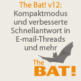 The Bat! v12: kompakter, übersichtlicher, komfortabler